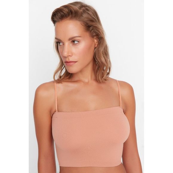 NWT Trendyol Women Bralette Knit Bra - Picture 4 of 8